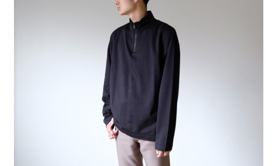 오라리 하프 집 풀오버 5 사이즈 상품이미지5