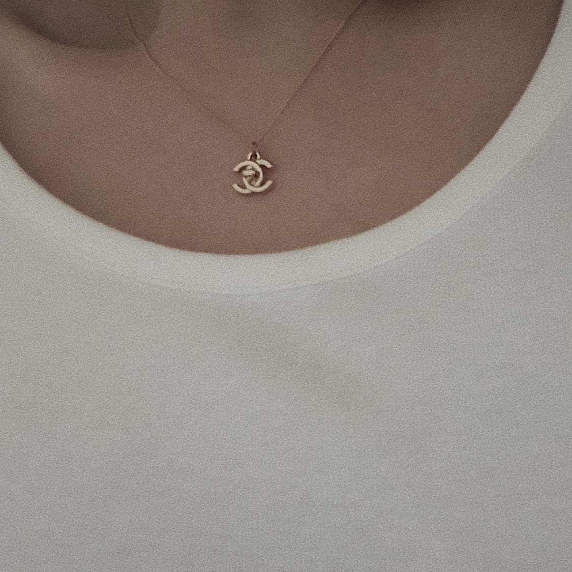 샤넬 925 턴락 CC목걸이 빈티지 업사이클링  상품이미지1