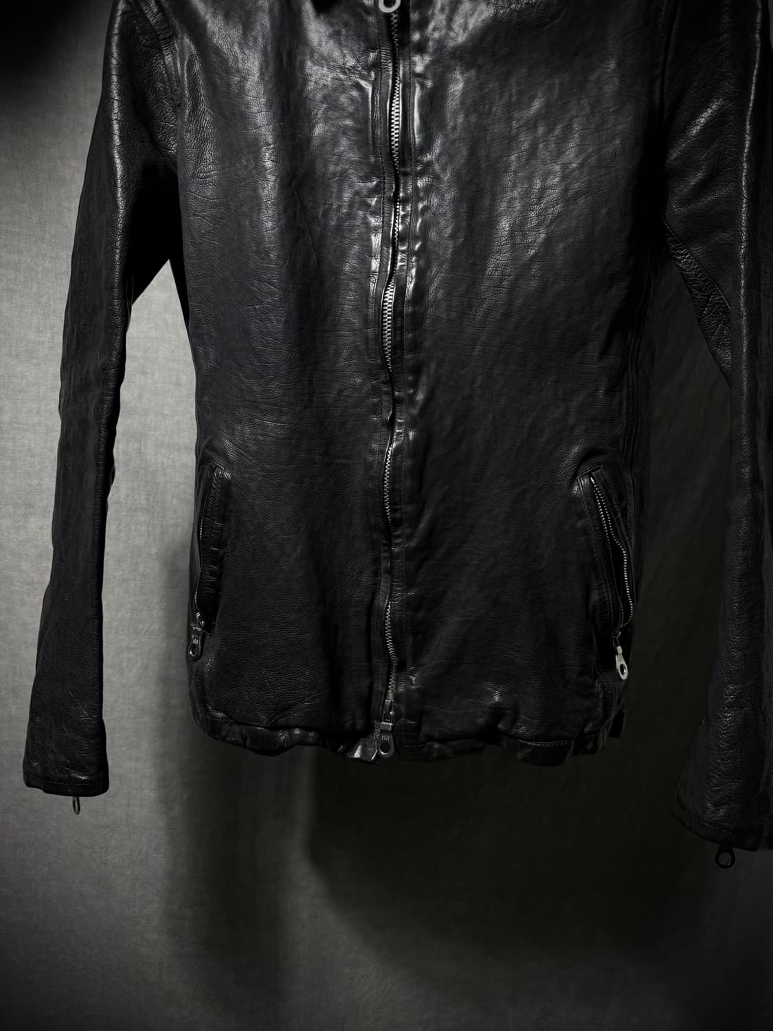 Isamu Katayama Backlash Leather Jacket 상품이미지5