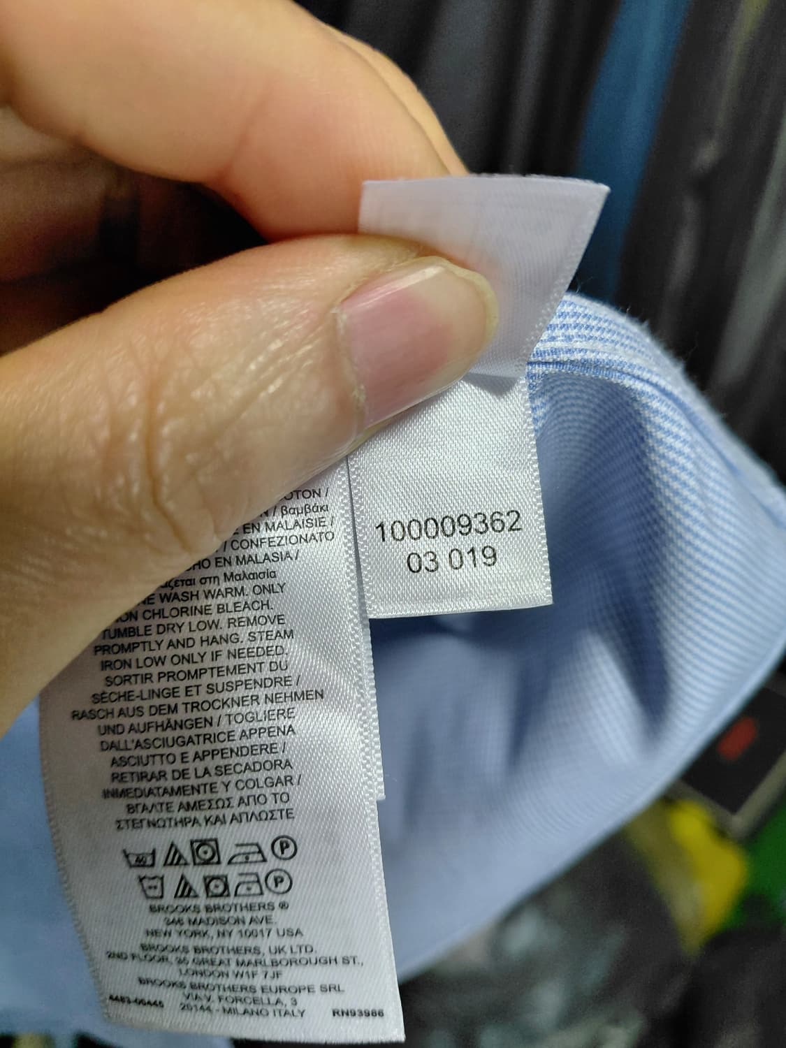 [브룩스브라더스]리젠트 하운드투스 셔츠L(16 1/2-33)사이즈 상품이미지6