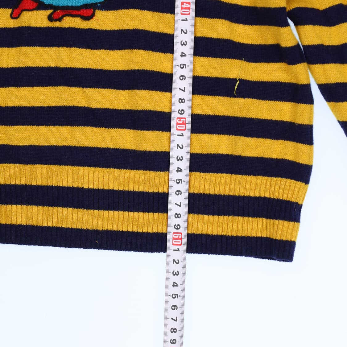 38 럭케슈에뜨 여성 울 스트라이프 니트 N7379 상품이미지7