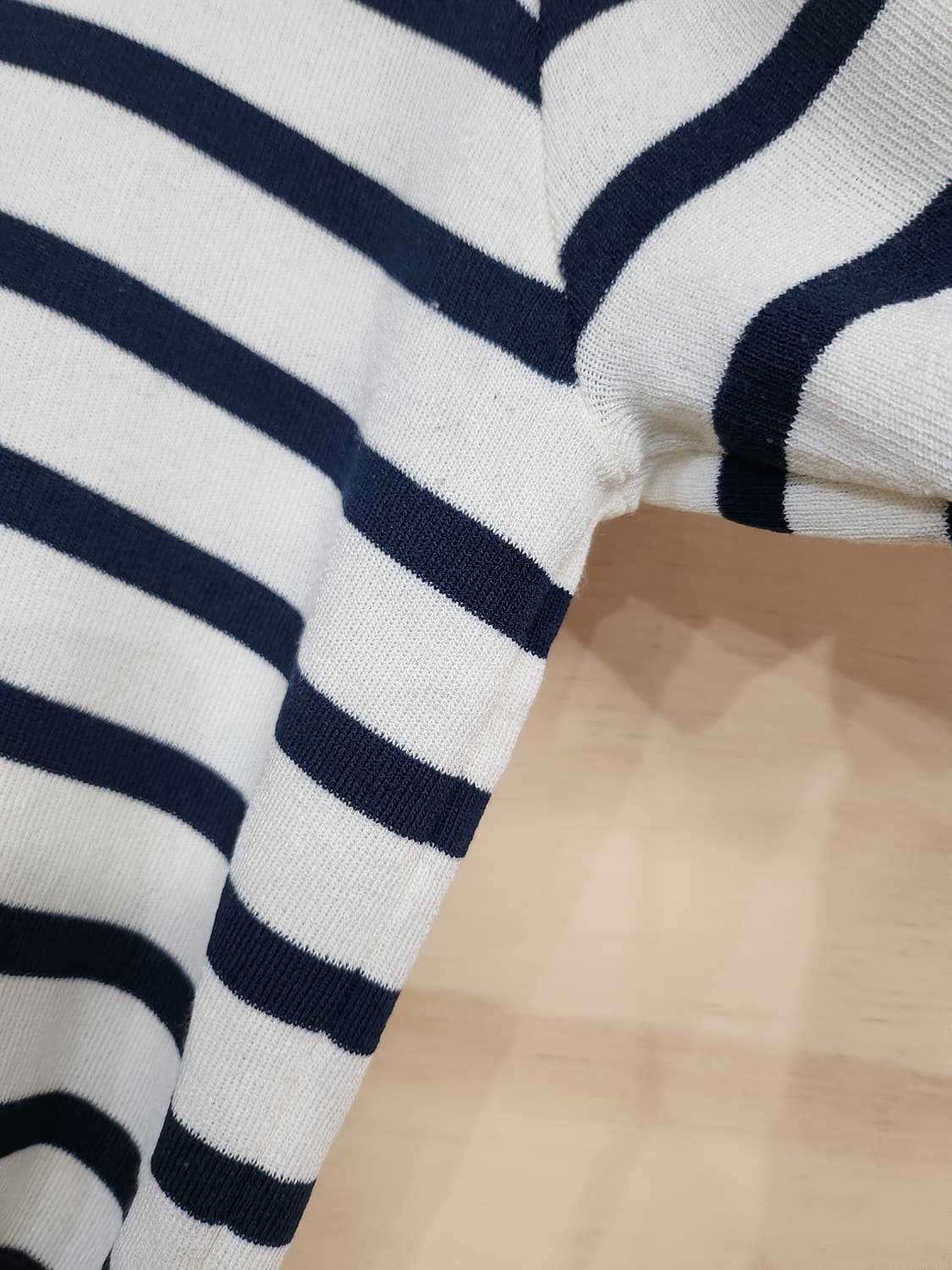 549) 마린룩 스트라이프 반팔 가디건 상품이미지3