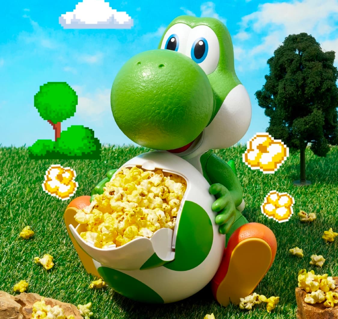 [미개봉] CGV 요시 팝콘통 상품이미지1