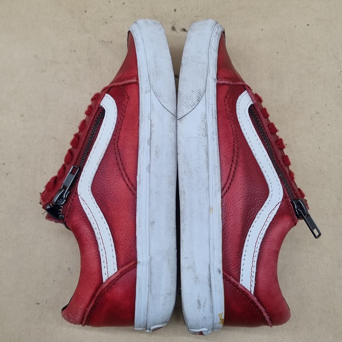 반스 올드스쿨 레더짚 여성스니커즈230  상품이미지5