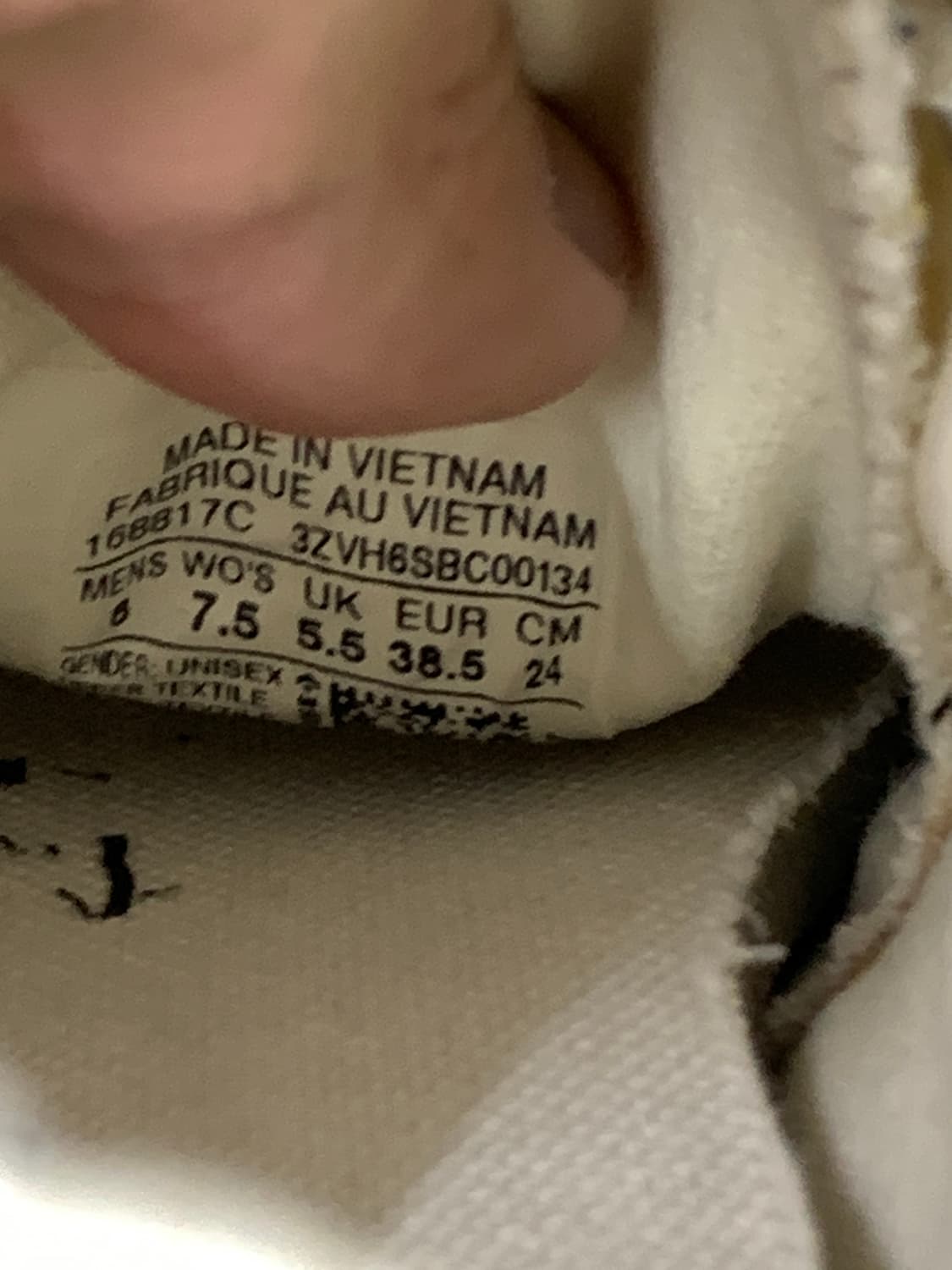 컨버스 런스타 하이크 로우 화이트 240 상품이미지8