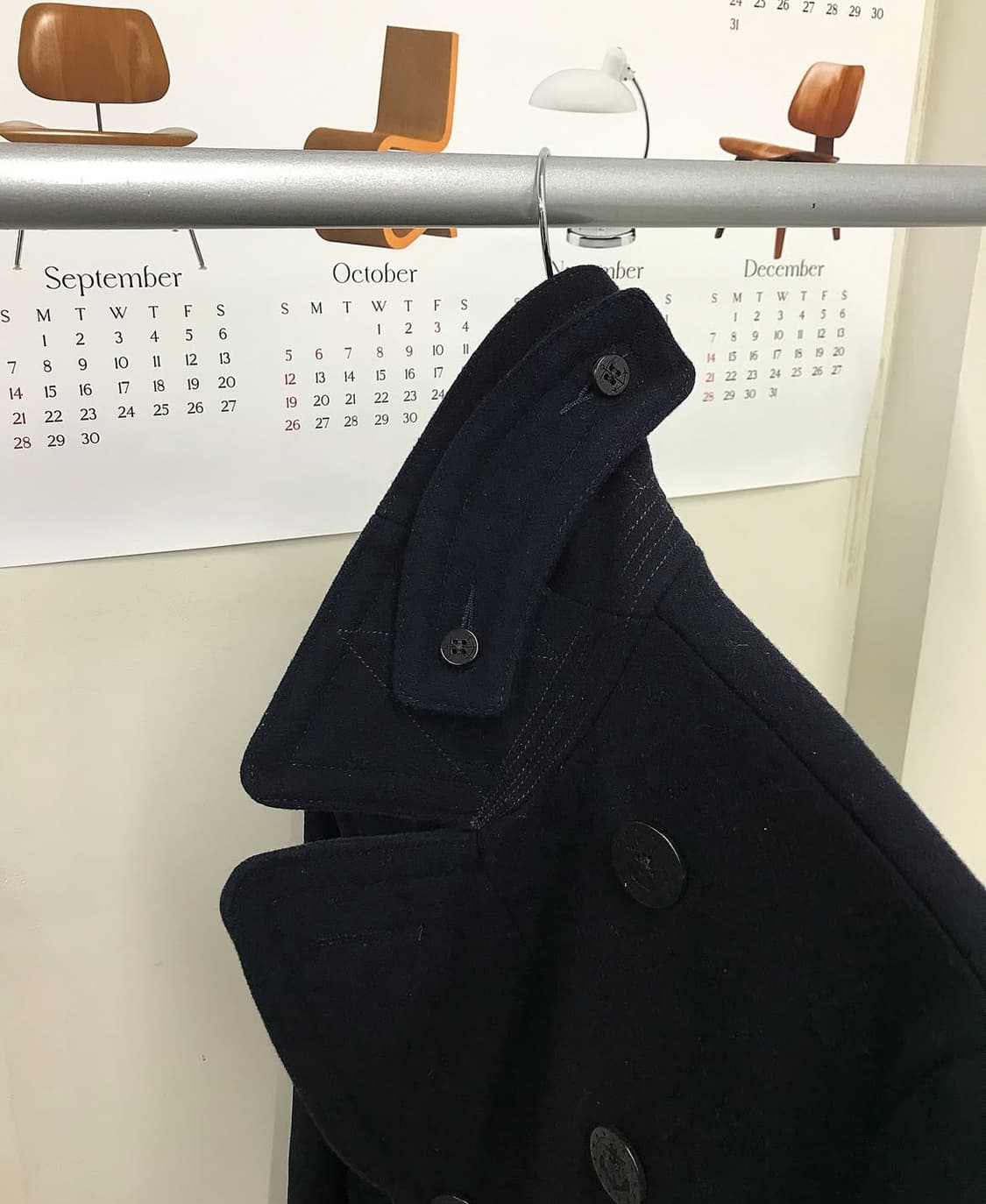 폴로 울 더블 피코트 상품이미지4