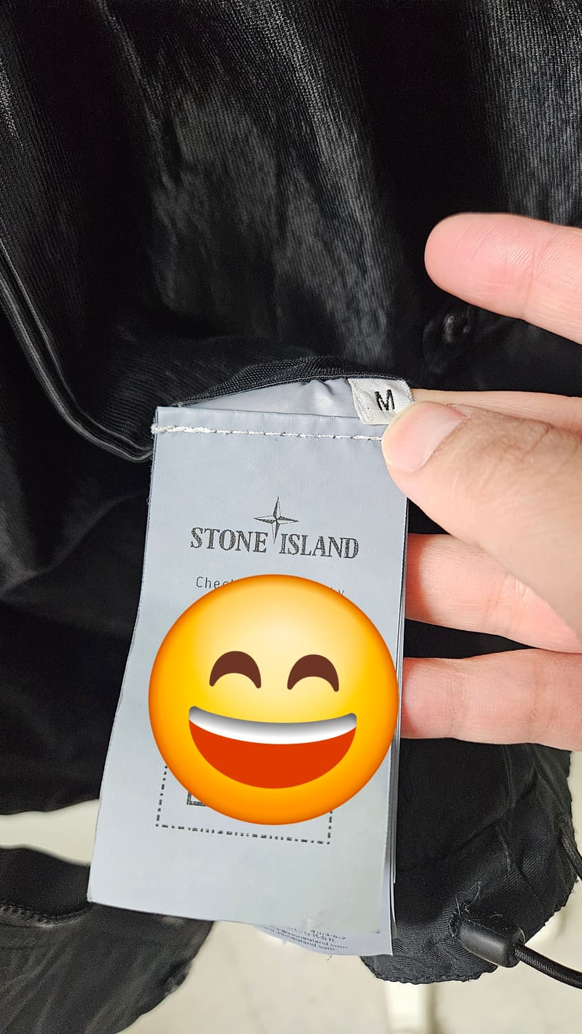 스톤아일랜드 25ss크링클랩스 후드 바람막이자켓 블랙(M) 상품이미지6
