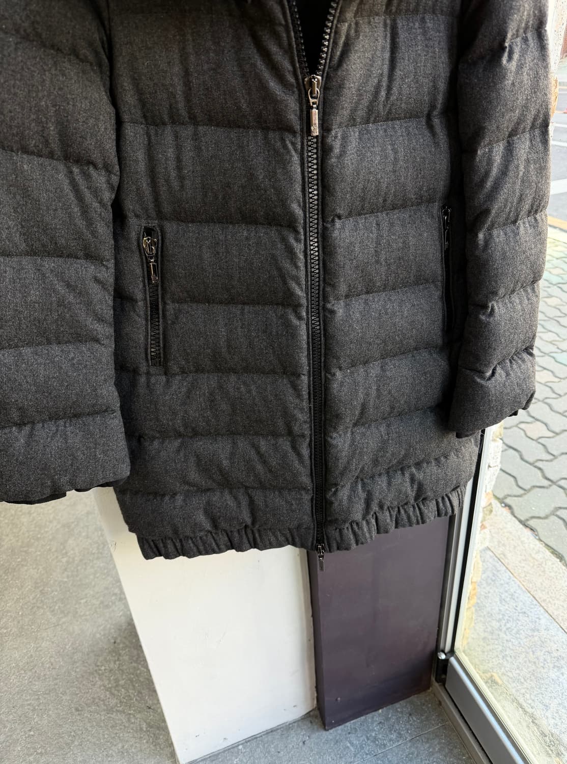 0/ 몽클레어 프릴 구스다운 롱패딩 점퍼 상품이미지4