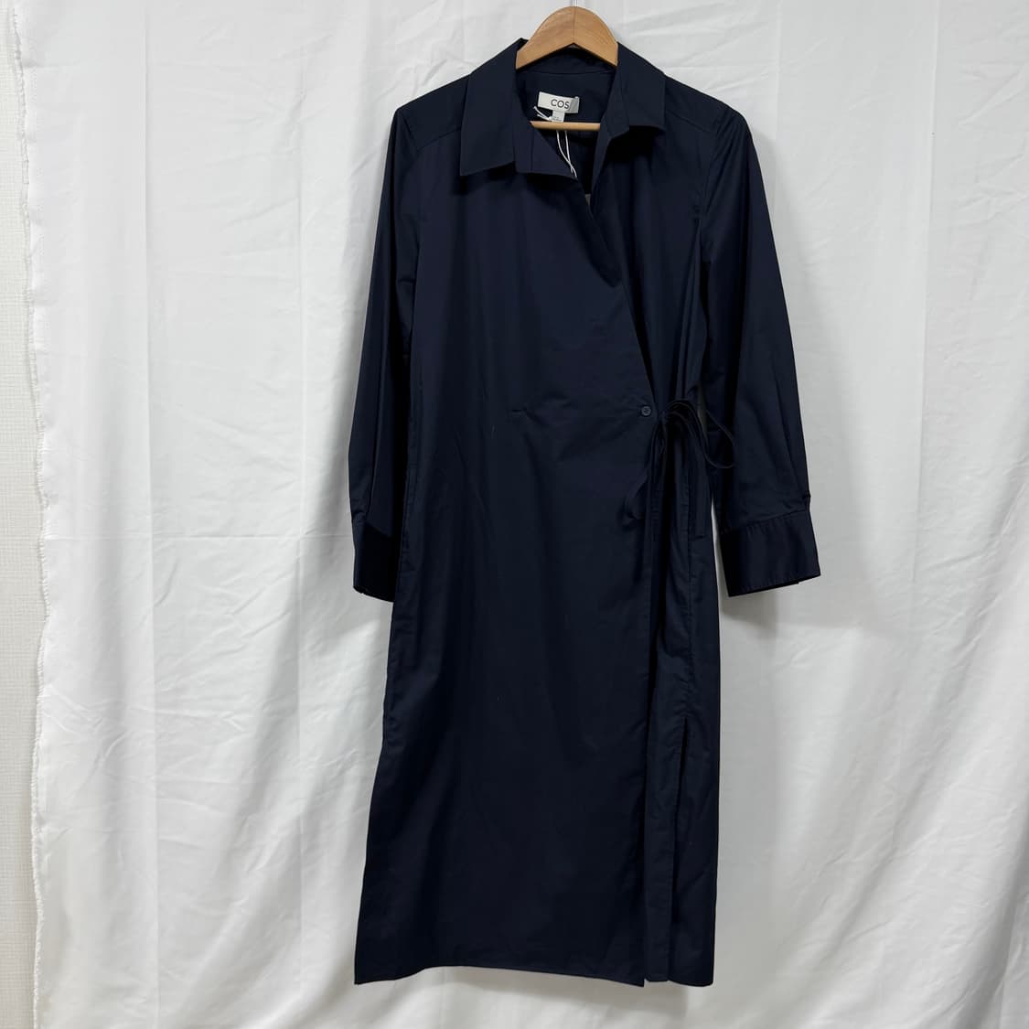 25FW 코스(COS) 랩 셔츠 원피스 (새상품) 상품이미지1