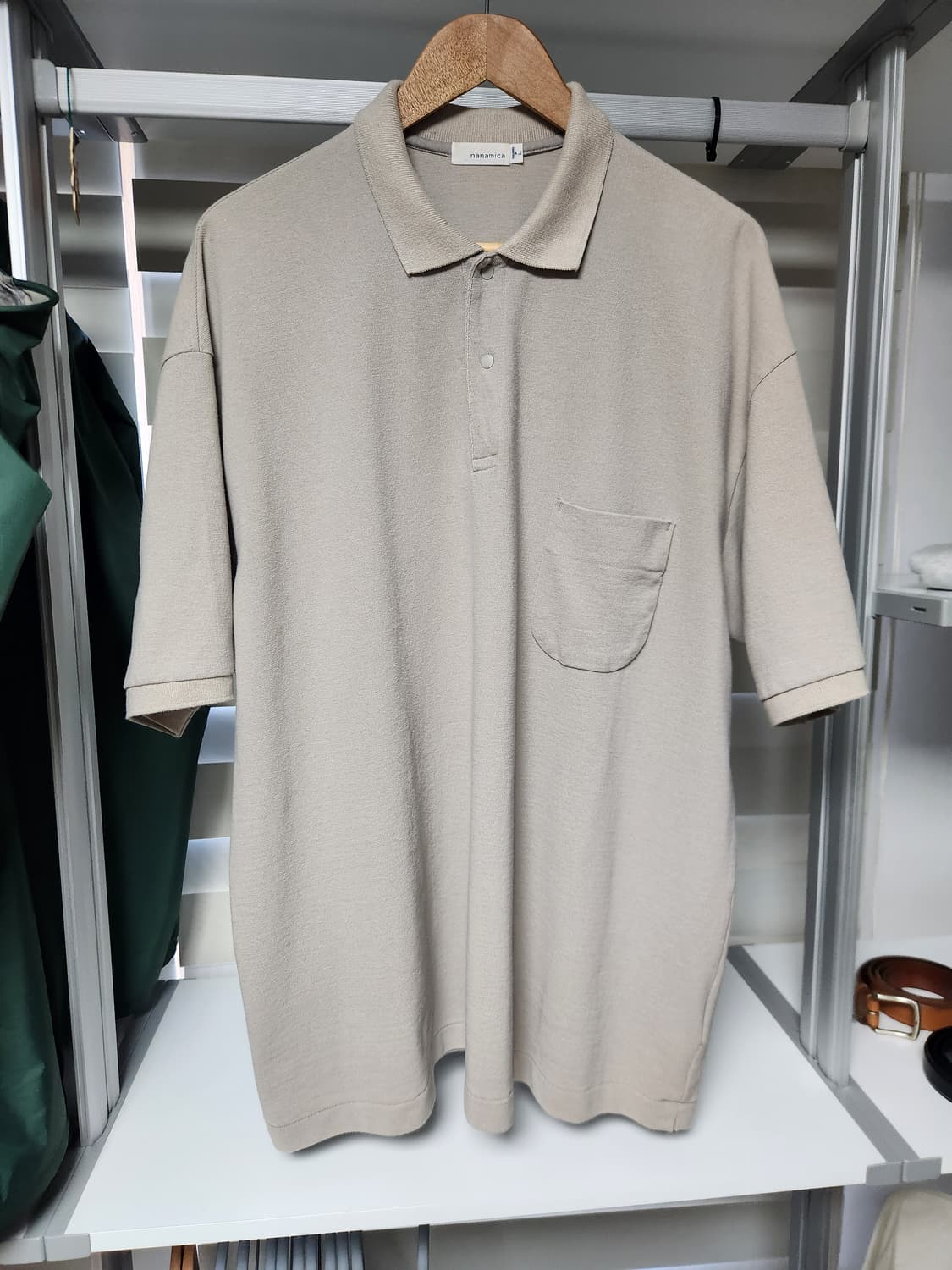 나나미카(Nanamica) H/S 폴로 셔츠 L사이즈 상품이미지2
