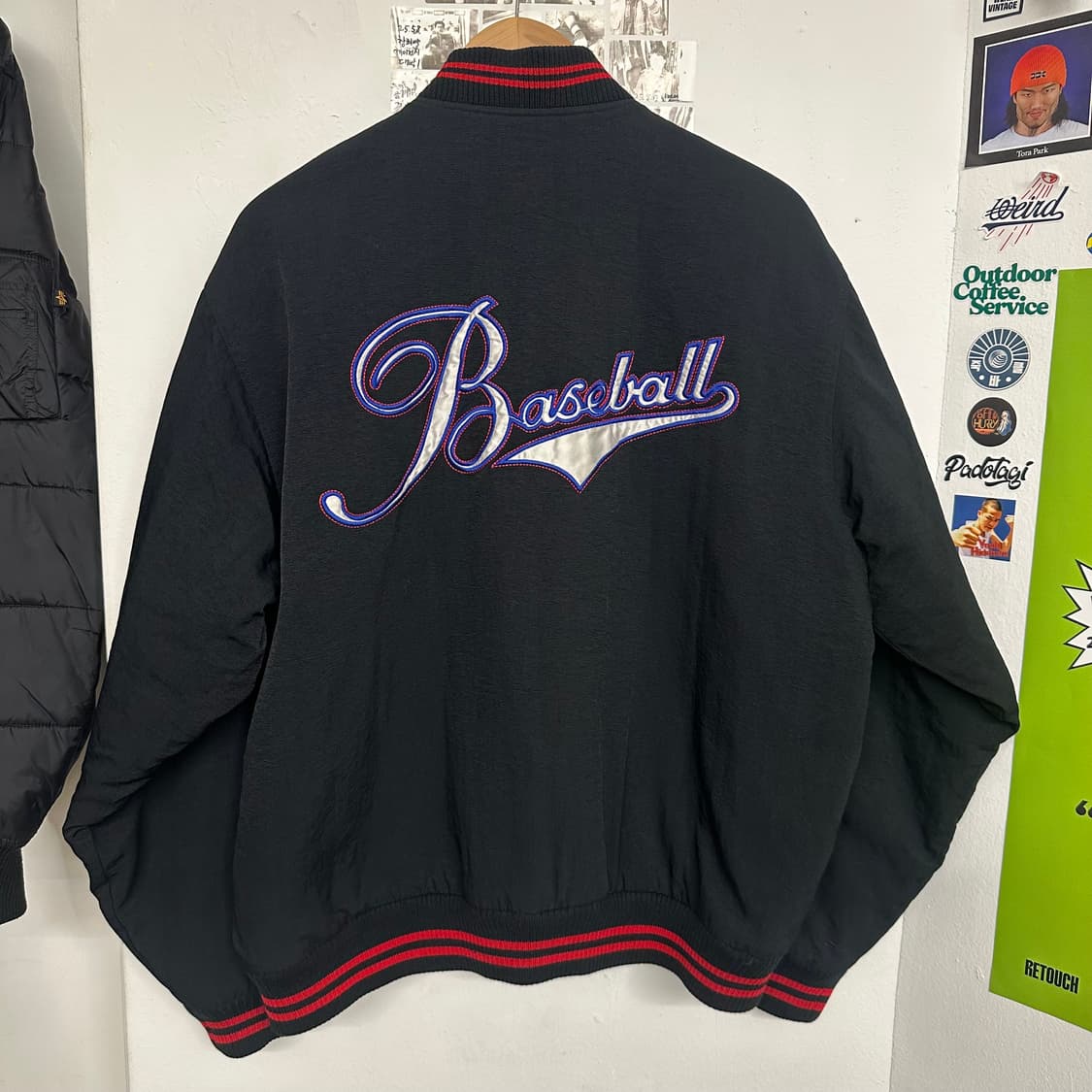90‘s 나이키 베이스볼 바시티 자켓 상품이미지9