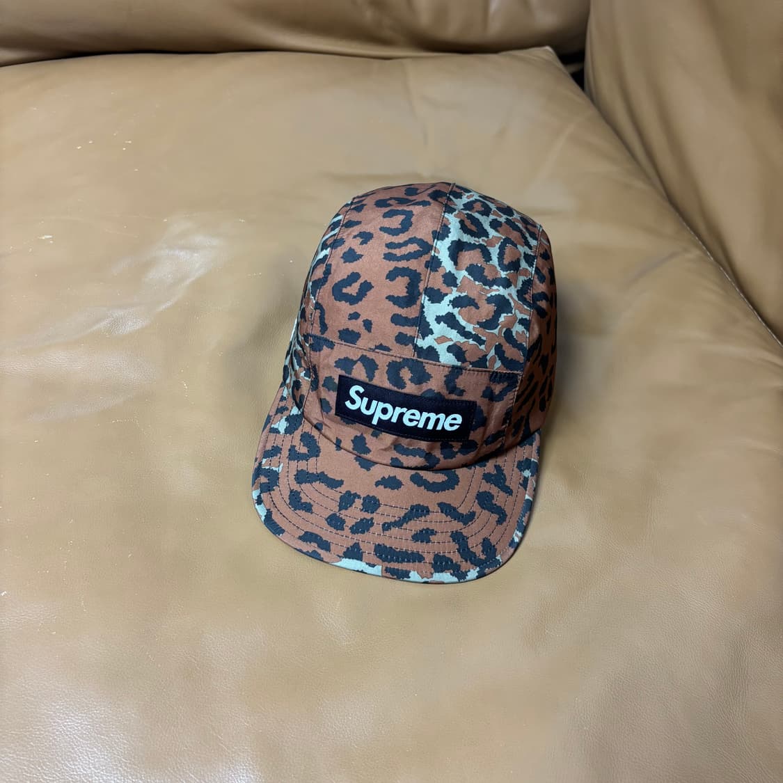 슈프림 캠프캡 모자 박스로고 고어텍스 레오파드 상품이미지2