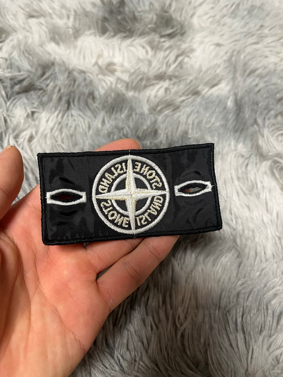 스톤아일랜드 화이트 와펜 상품이미지2