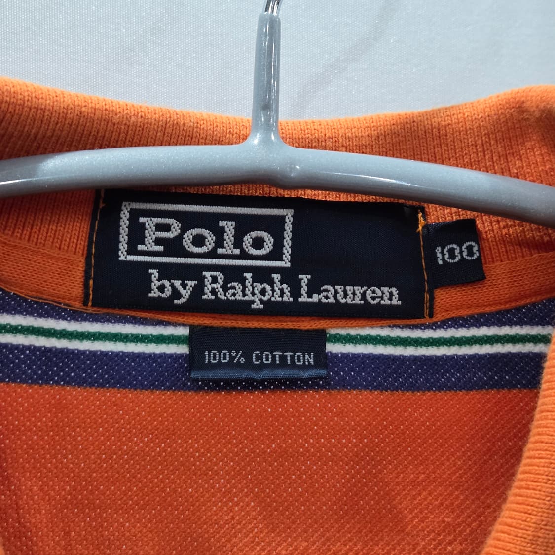 폴로랄프로렌 피케 카라 스트라이프 반팔티 100 상품이미지3
