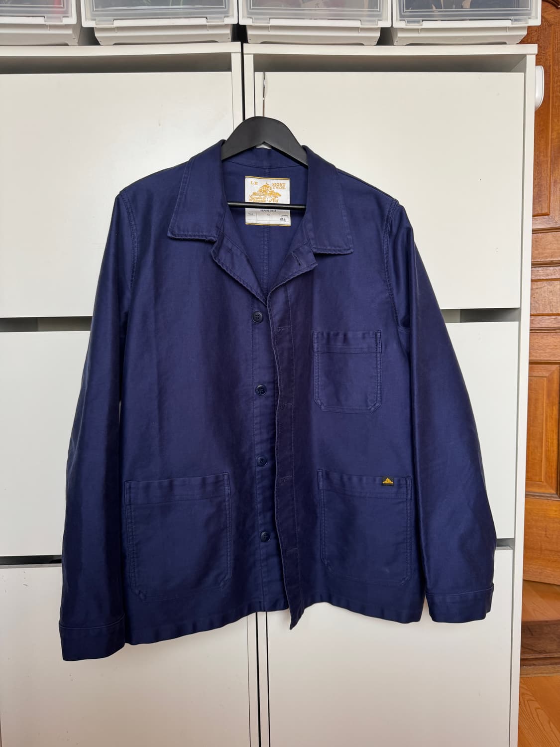 르몽생미셸 워크자켓 코발트블루 50사이즈 상품이미지1