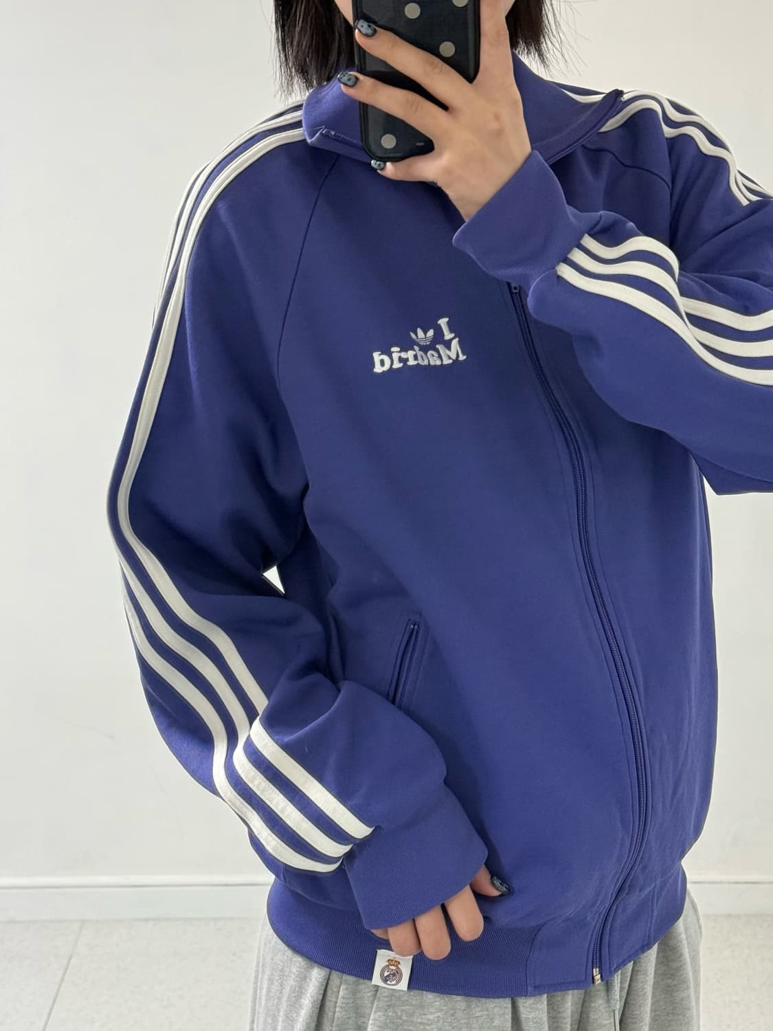 아디다스 레알 마드리드 퍼플 져지 상품이미지3