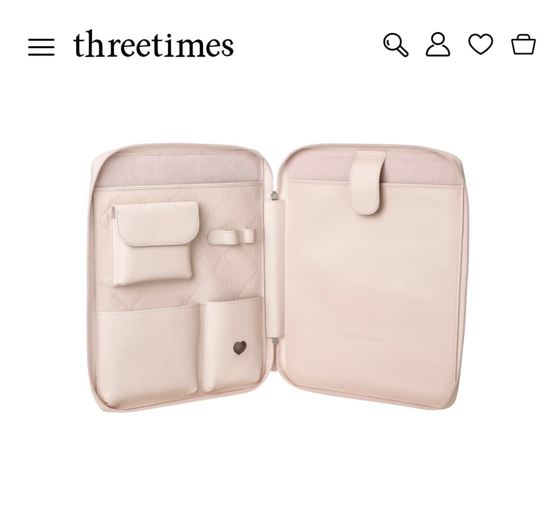 쓰리타임즈 메모리 laptop 슬리브리스 상품이미지3