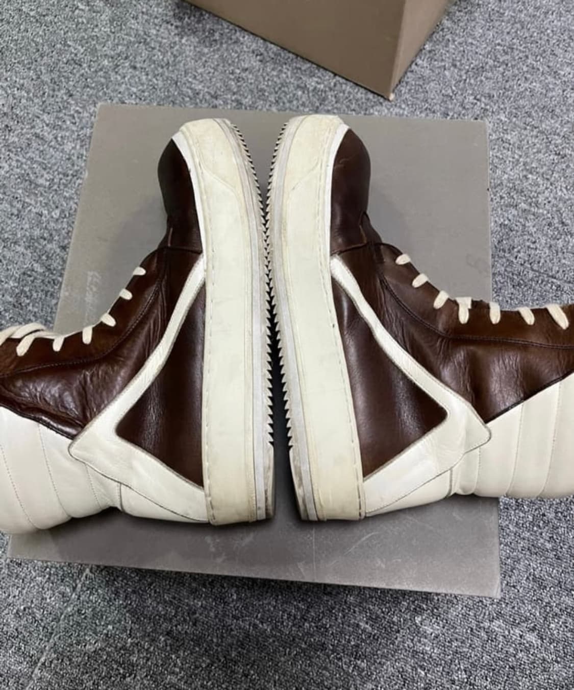 42.5) 릭오웬스 지오바스켓 브라운 상품이미지2