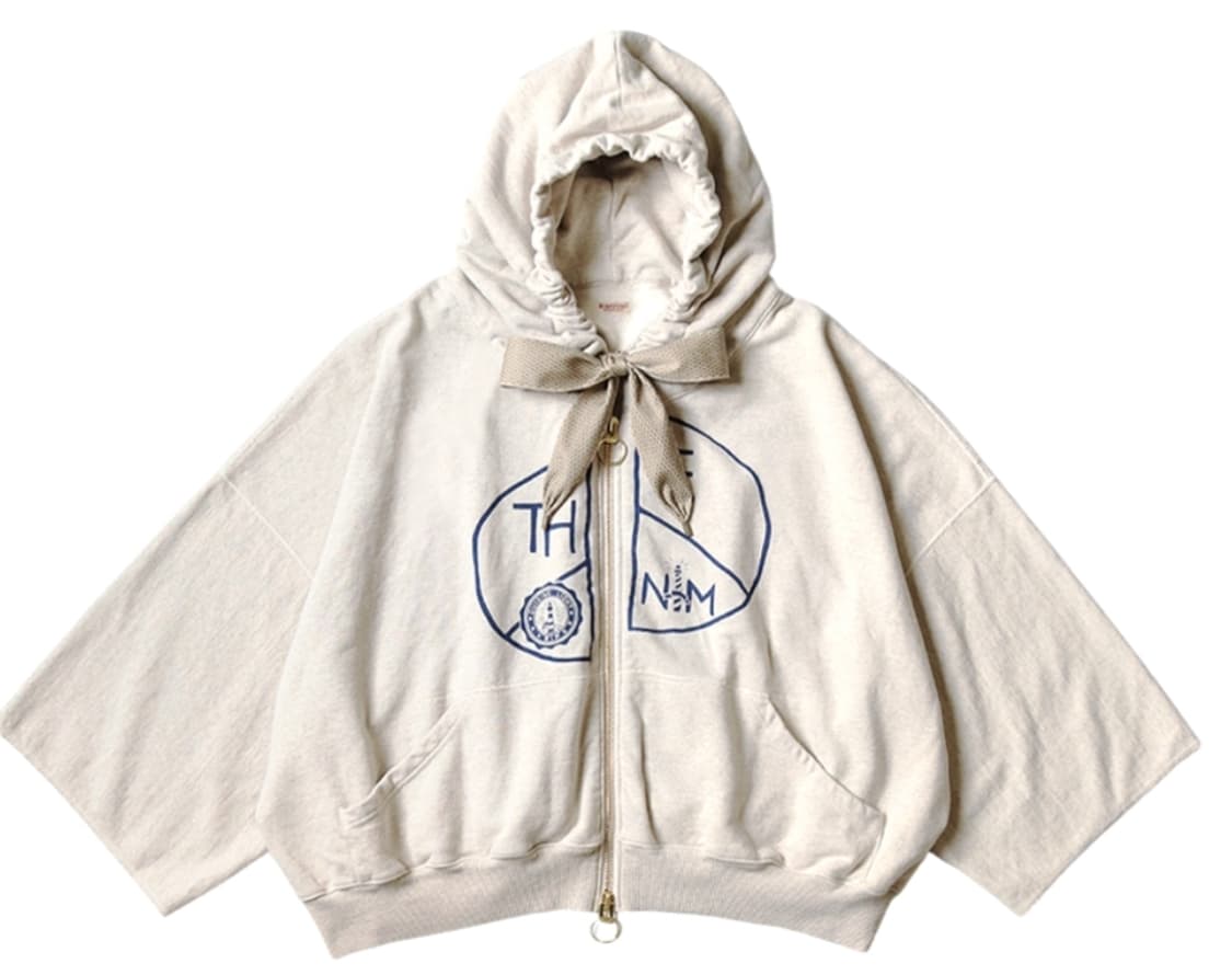 캐피탈 탑 플리스 데블 후드 블루종 TH.DD 피스 PT 키나리 상품이미지1