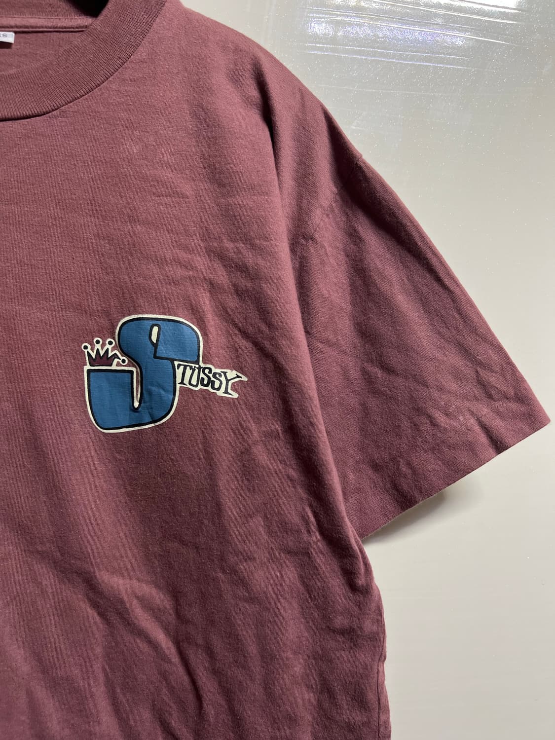 빈티지 스투시 부틀렉 티셔츠 상품이미지3