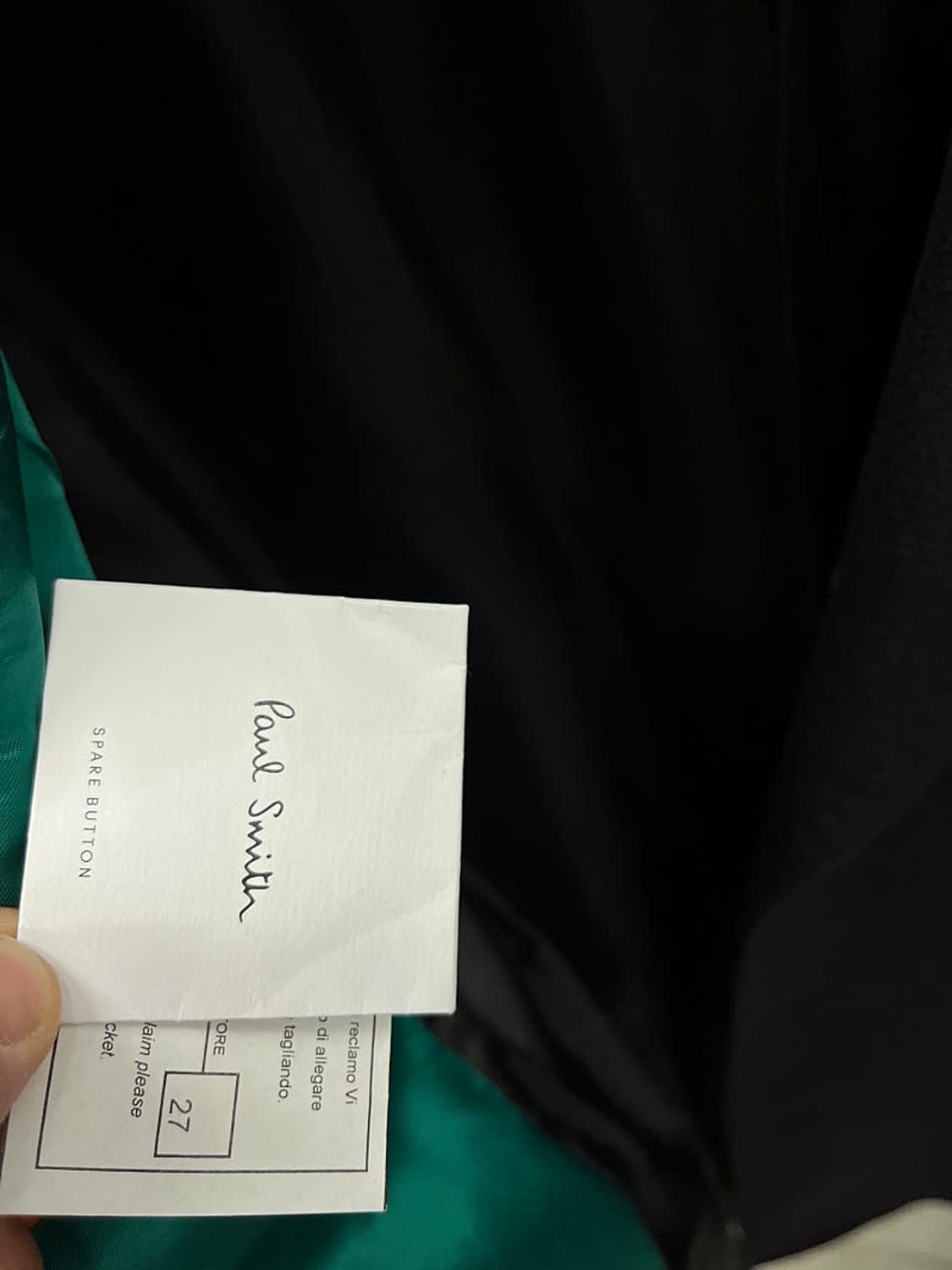 100-105) 폴스미스 이태리 캐시미어 코트  상품이미지5