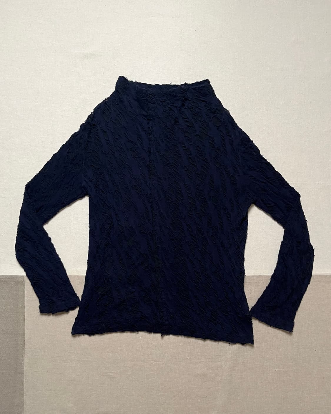 요지야마모토 데미지 시스루 레이어드 컷앤소 Yohji yamamoto 상품이미지4