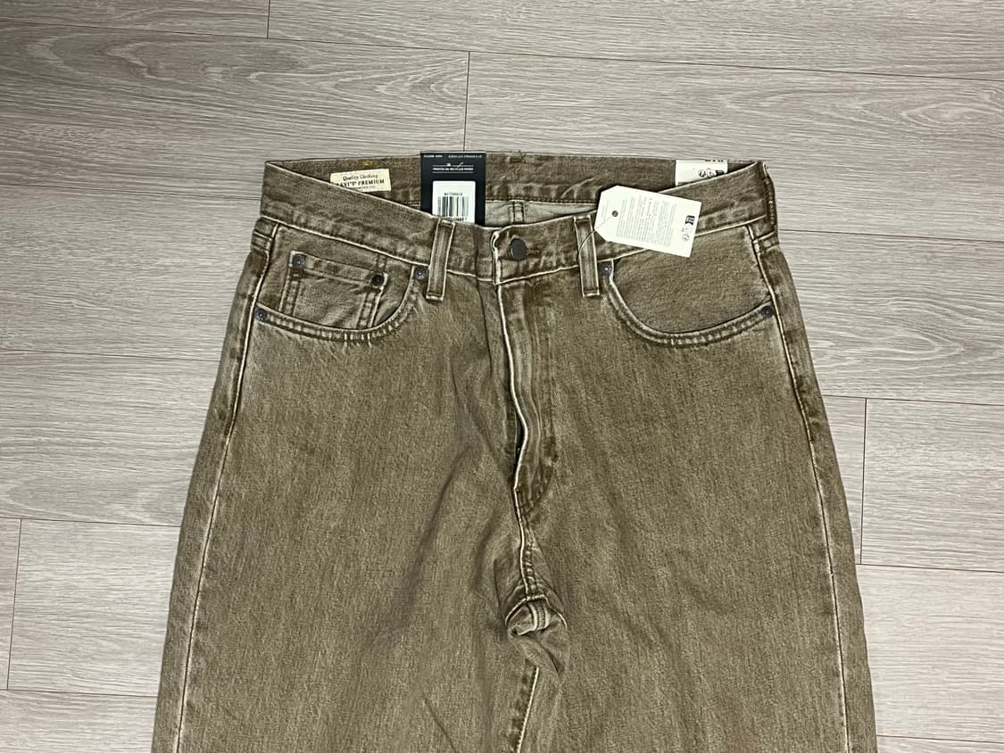 (국내미발매,새상품) 리바이스 578 데님 프리미엄 라인 청바지 상품이미지3