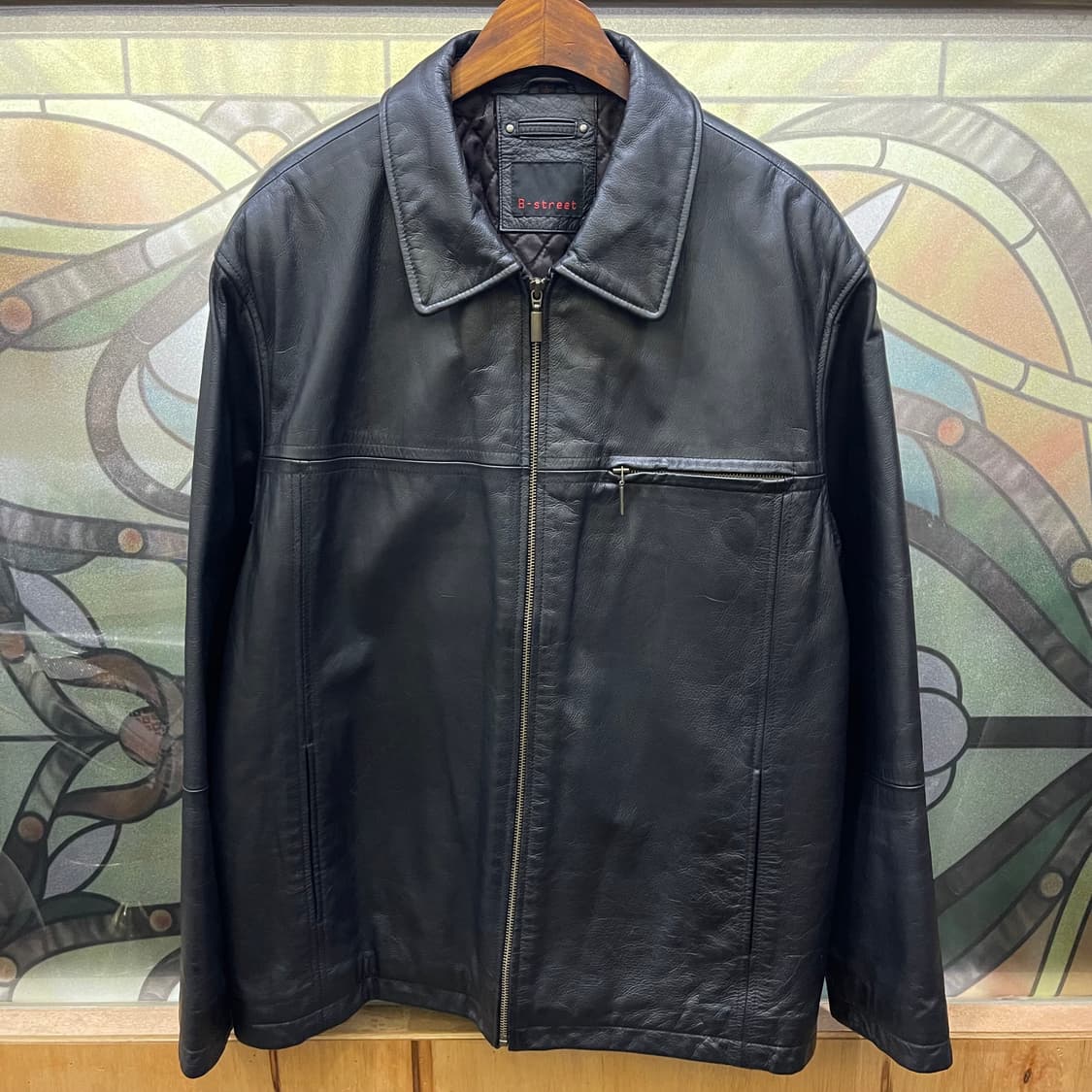 B-street leather jacket 상품이미지1