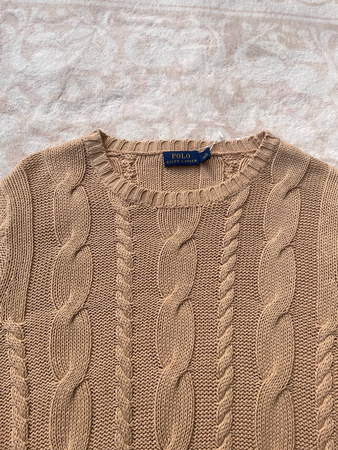 Polo Ralph Lauren 사이드 지퍼 케이블 니트 상품이미지2