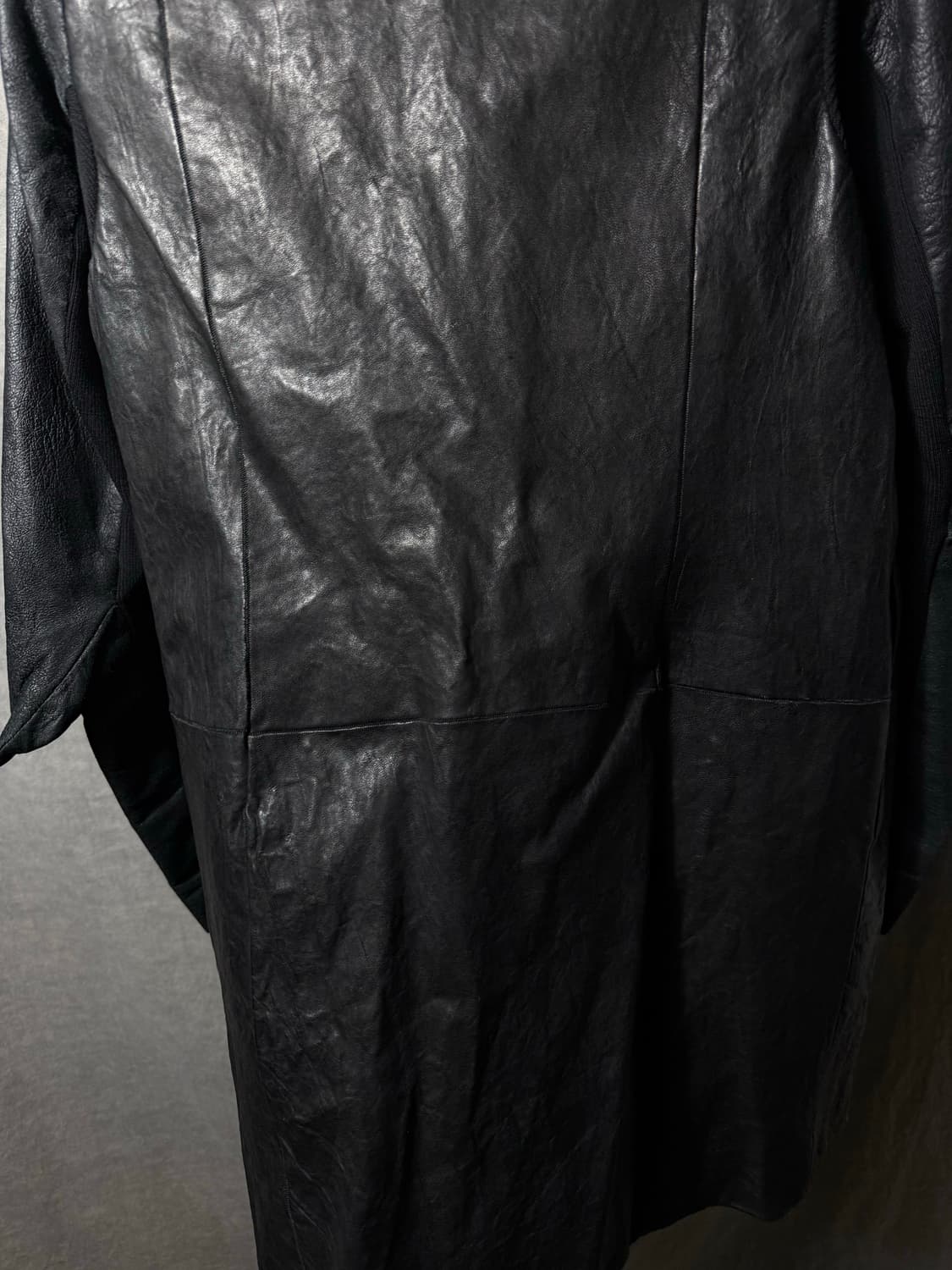 Rick Owens 2009 FW “CRUST” Draped Coat 상품이미지8