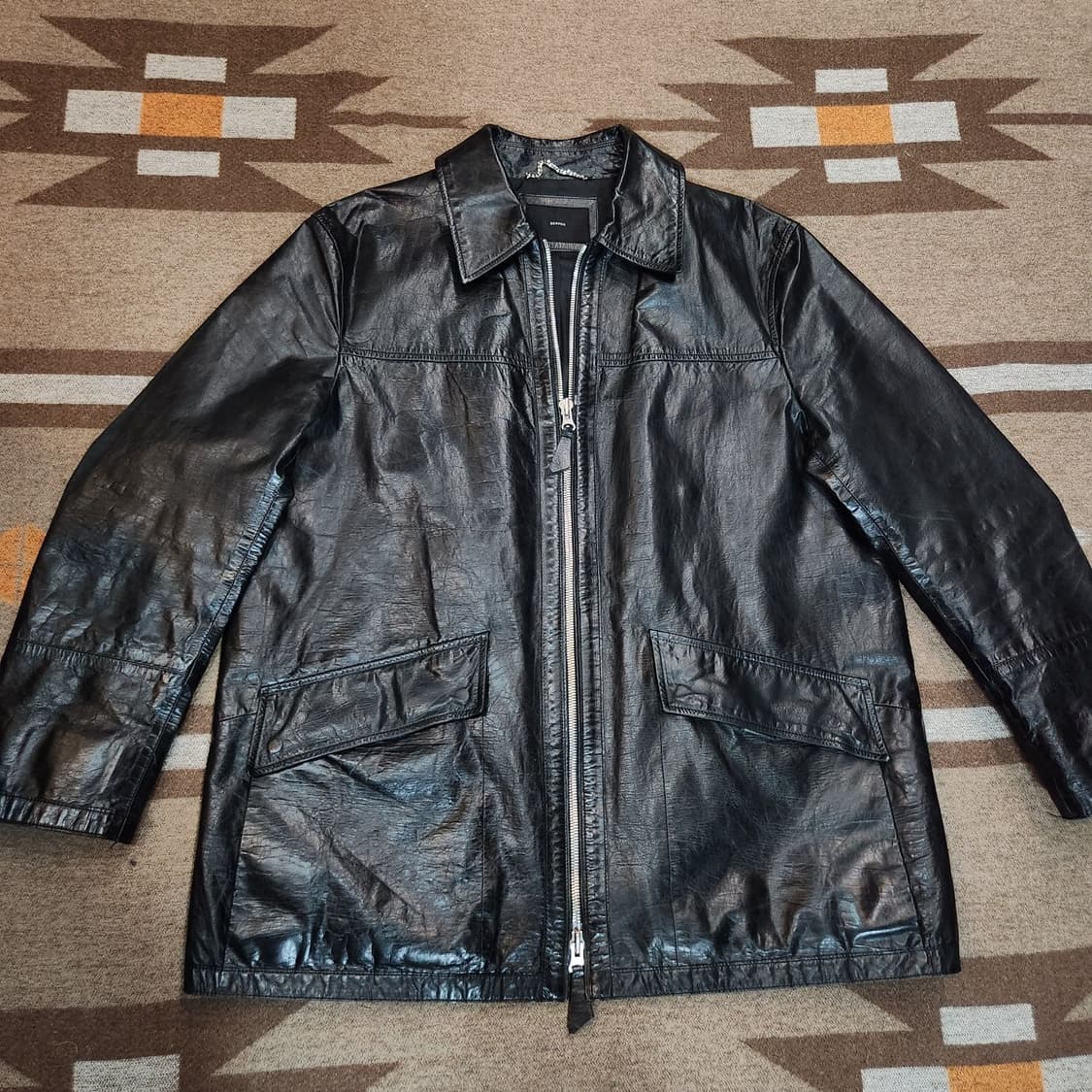 BEAKER 비이커 소가죽 카 코트 105 자켓 상품이미지2