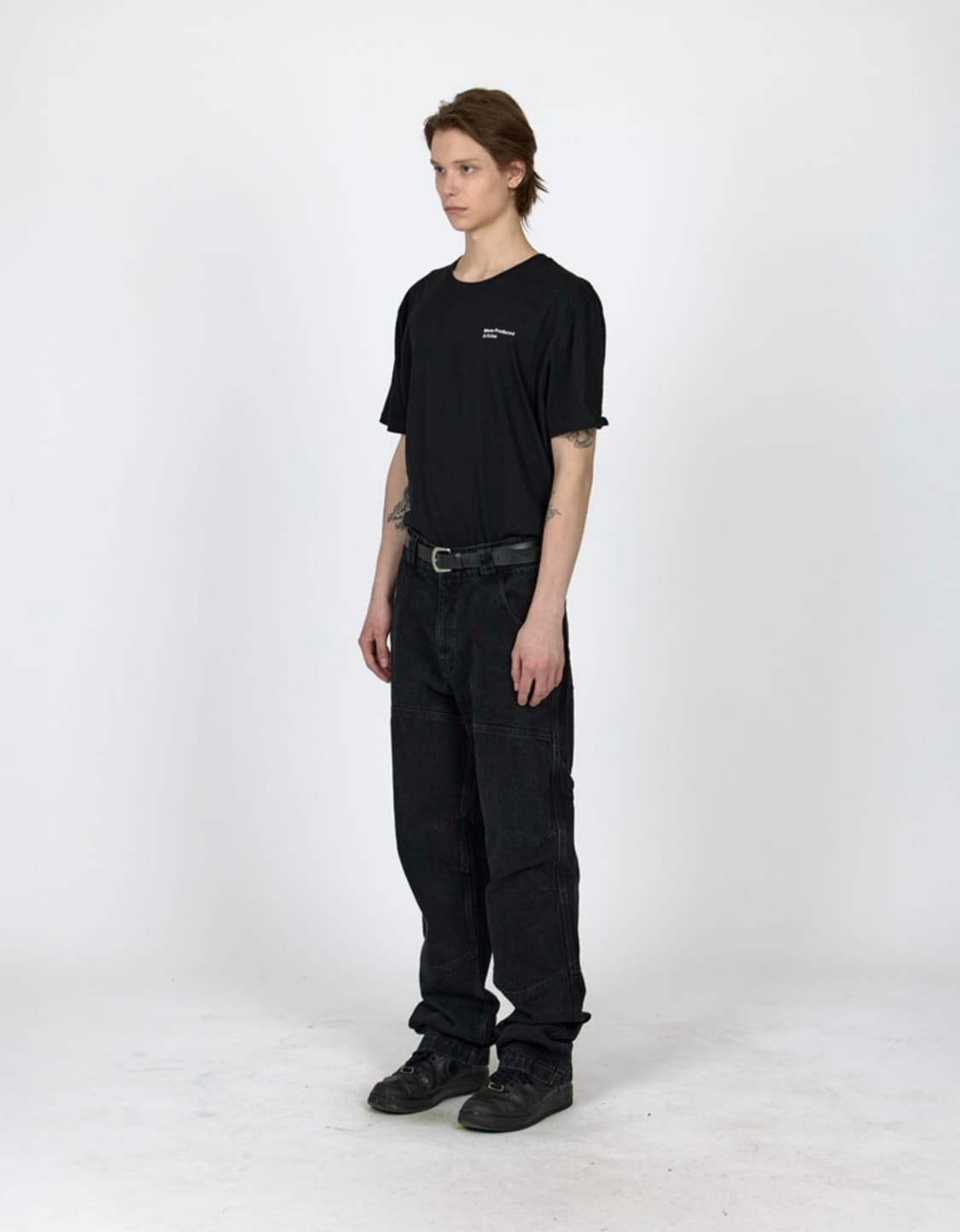 CALF POCKET PANTS (BLACK) 상품이미지2