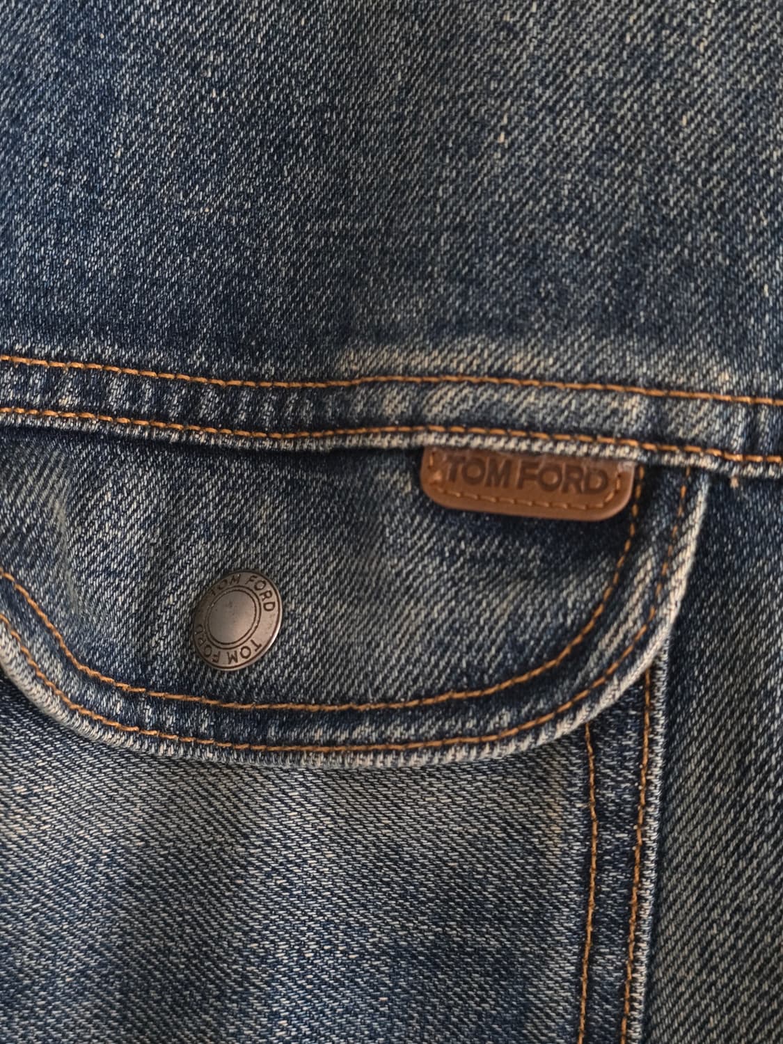톰포드 22ss 데님 트러커 XL 상품이미지6