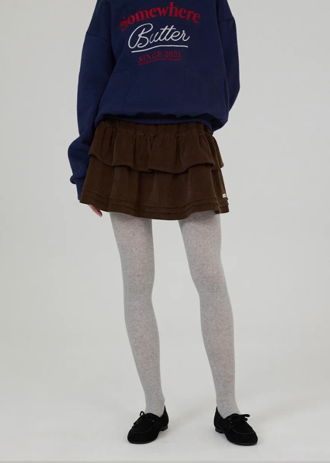 썸웨어버터 코듀로이 캉캉스커트 상품이미지2