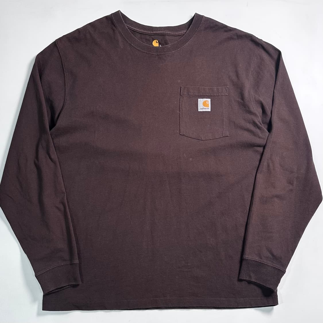 칼하트 브라운 롱 슬리브   상품이미지1