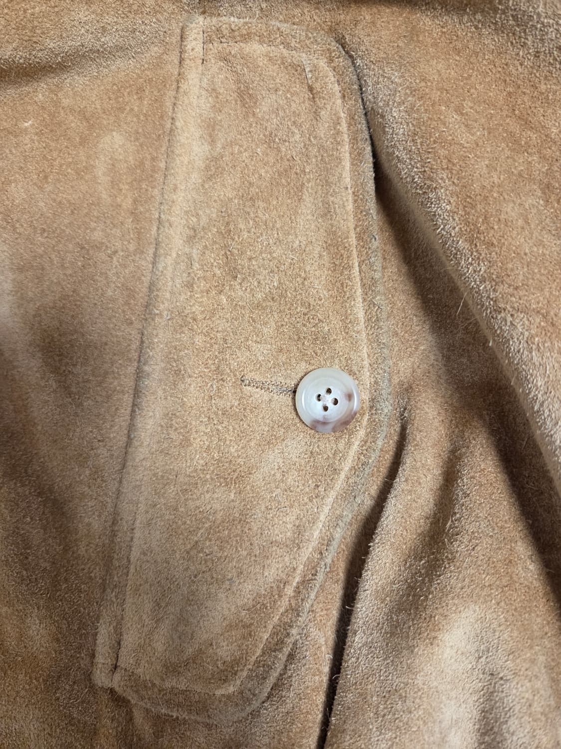 폴로 90s 스웨이드 헤링턴 자켓 L 상품이미지2