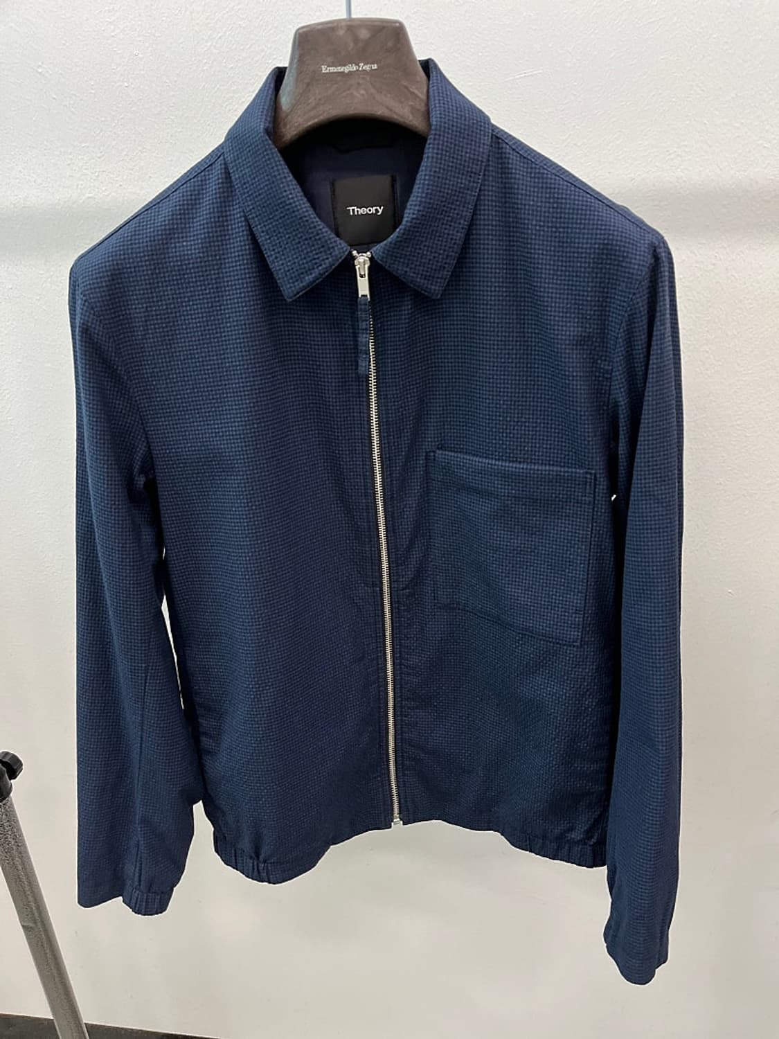 95) 띠어리 딥블루 시커서커 블루종  상품이미지2