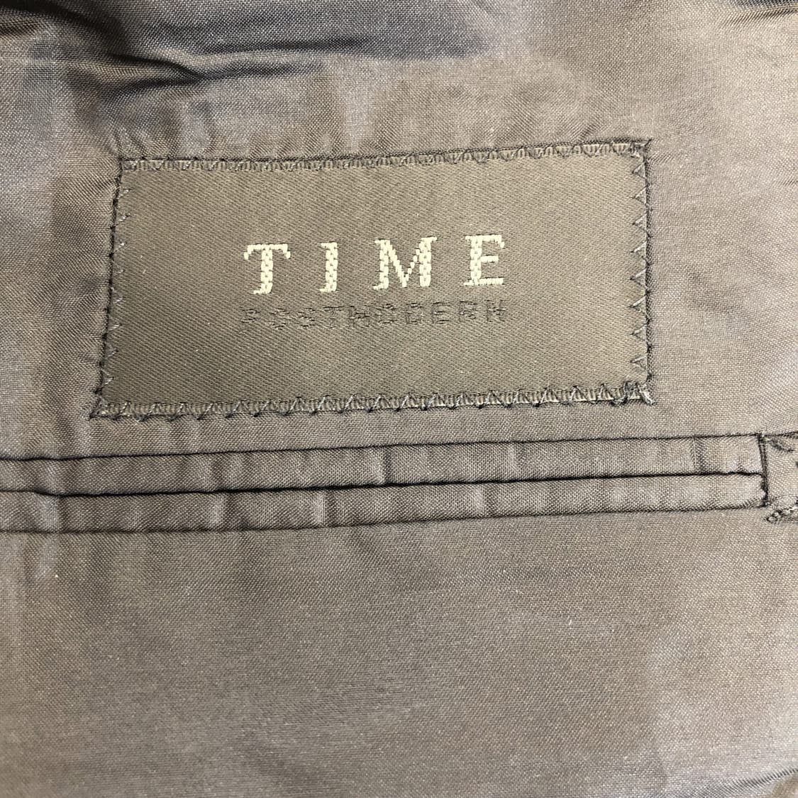 TIME 타임옴므 모 100% 블레이져자켓 90 사이즈  상품이미지6