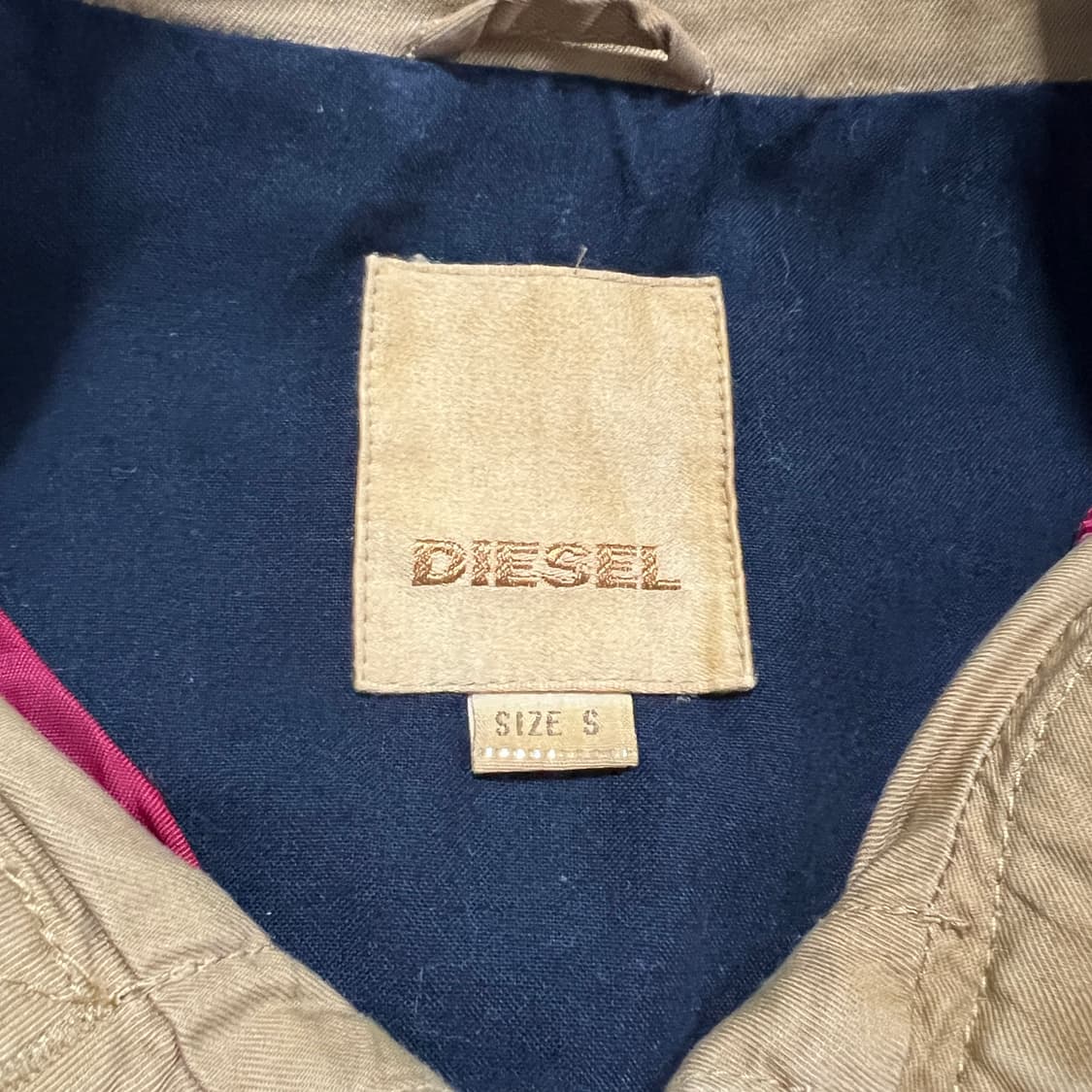 diesel 디젤 머스타드 브라운 포켓 자켓 상품이미지4