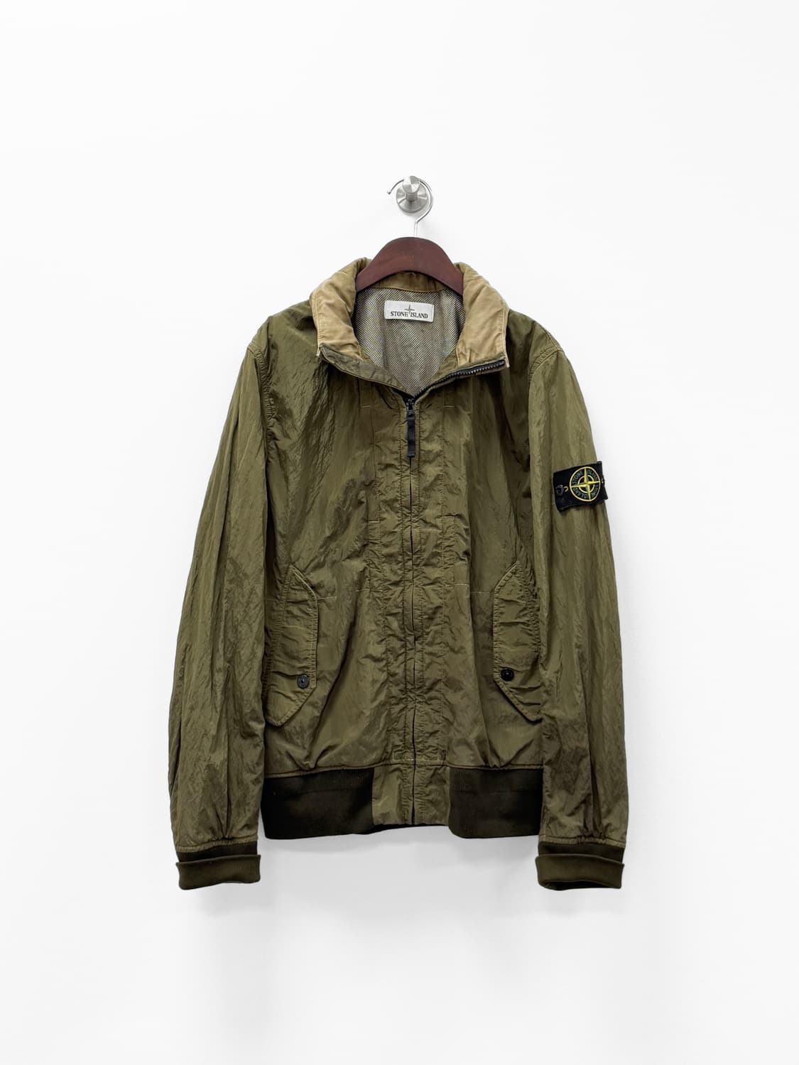 스톤아일랜드 Nylon Metal / Tyvek® Shield 후드 자켓 상품이미지1