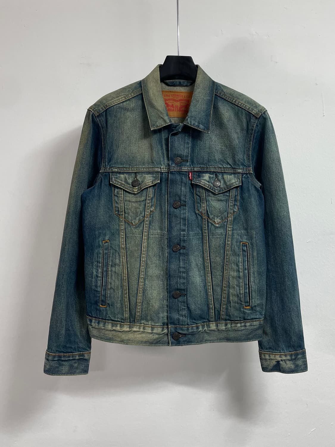 리바이스 3세대 워시드 청자켓 (on.90) 상품이미지1