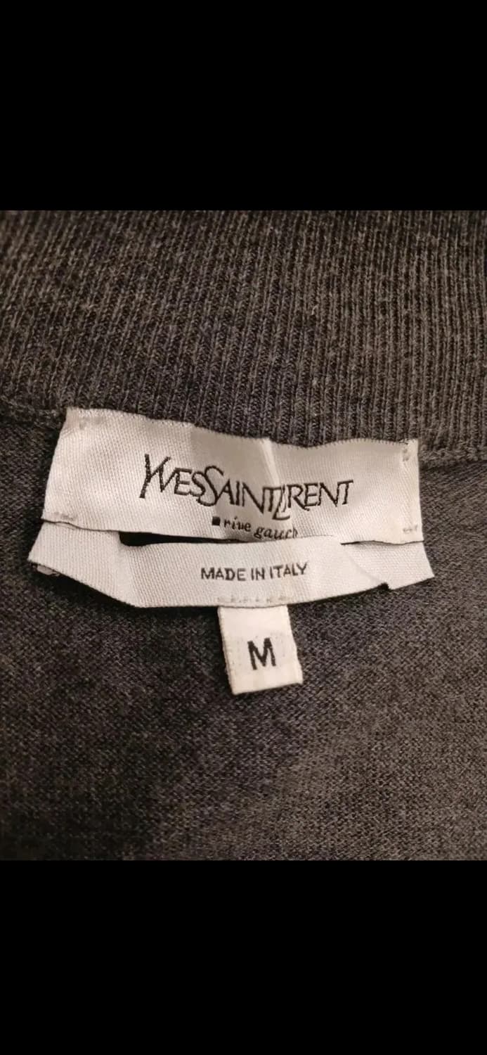 YSL rive gauche COTTON MOCK NECK KNIT 상품이미지5