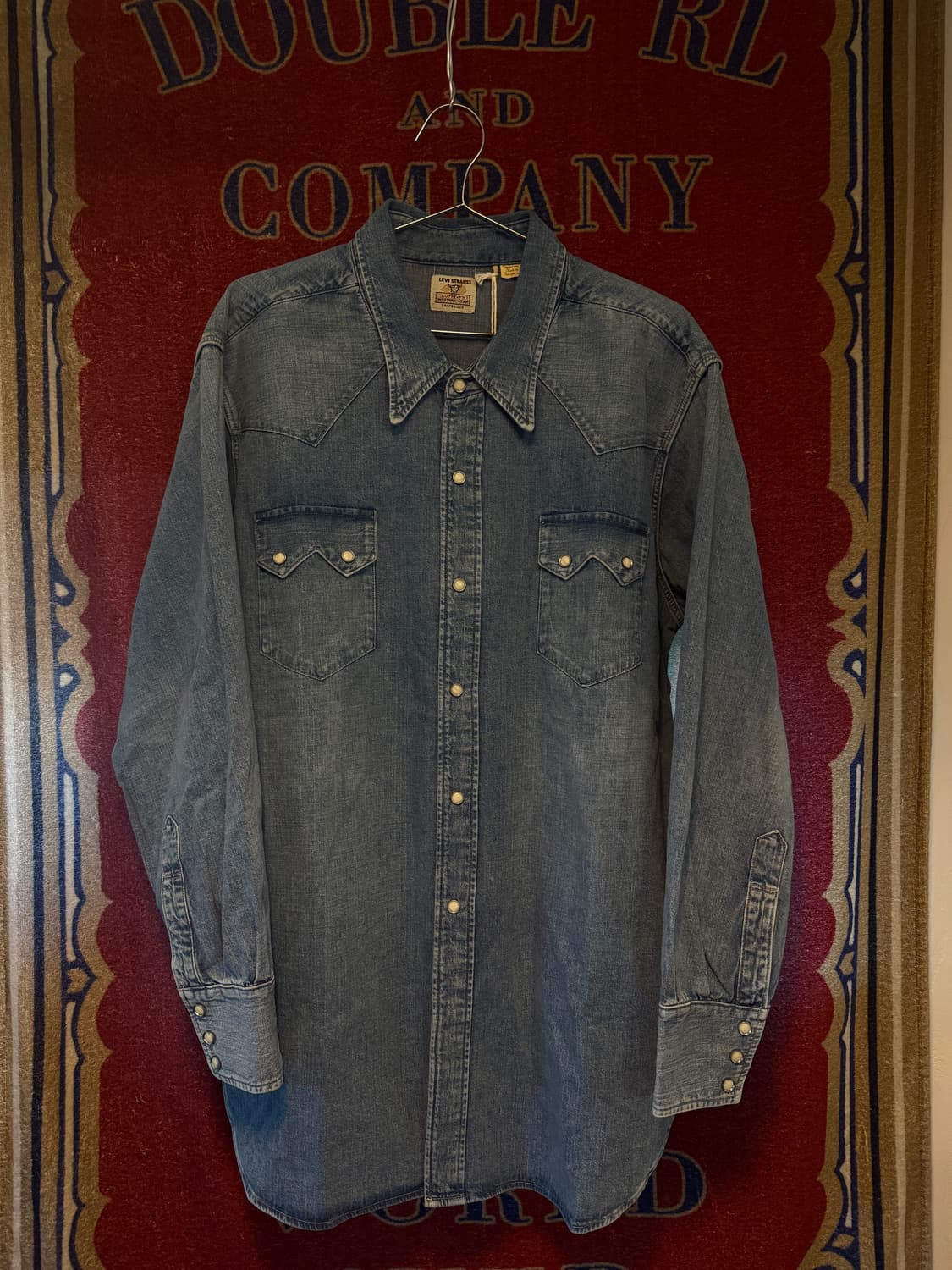 LVC Sawtooth WESTERN SHIRT XL 상품이미지1