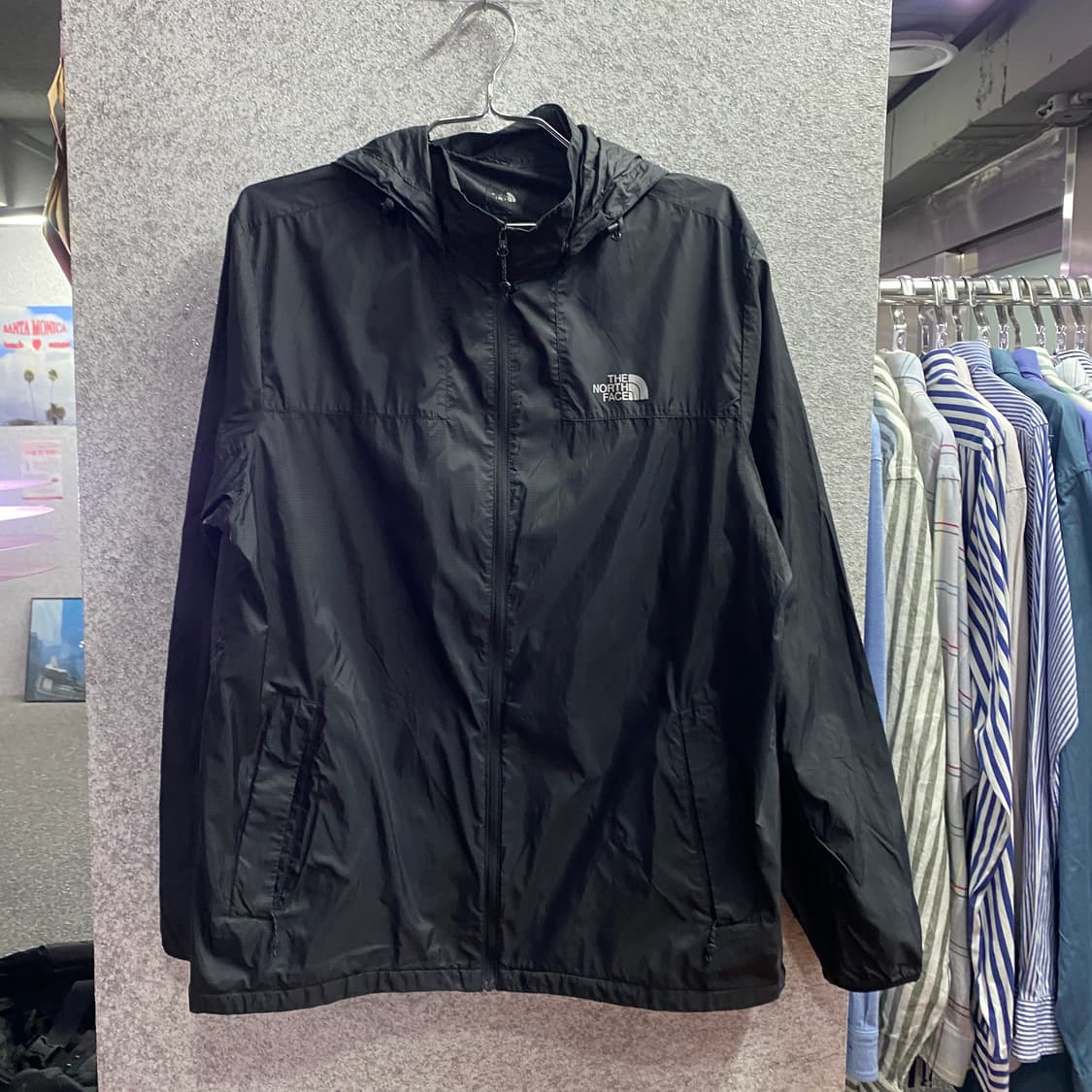 노스페이스 나일론 후디드 윈드 브레이커 B4407 상품이미지2