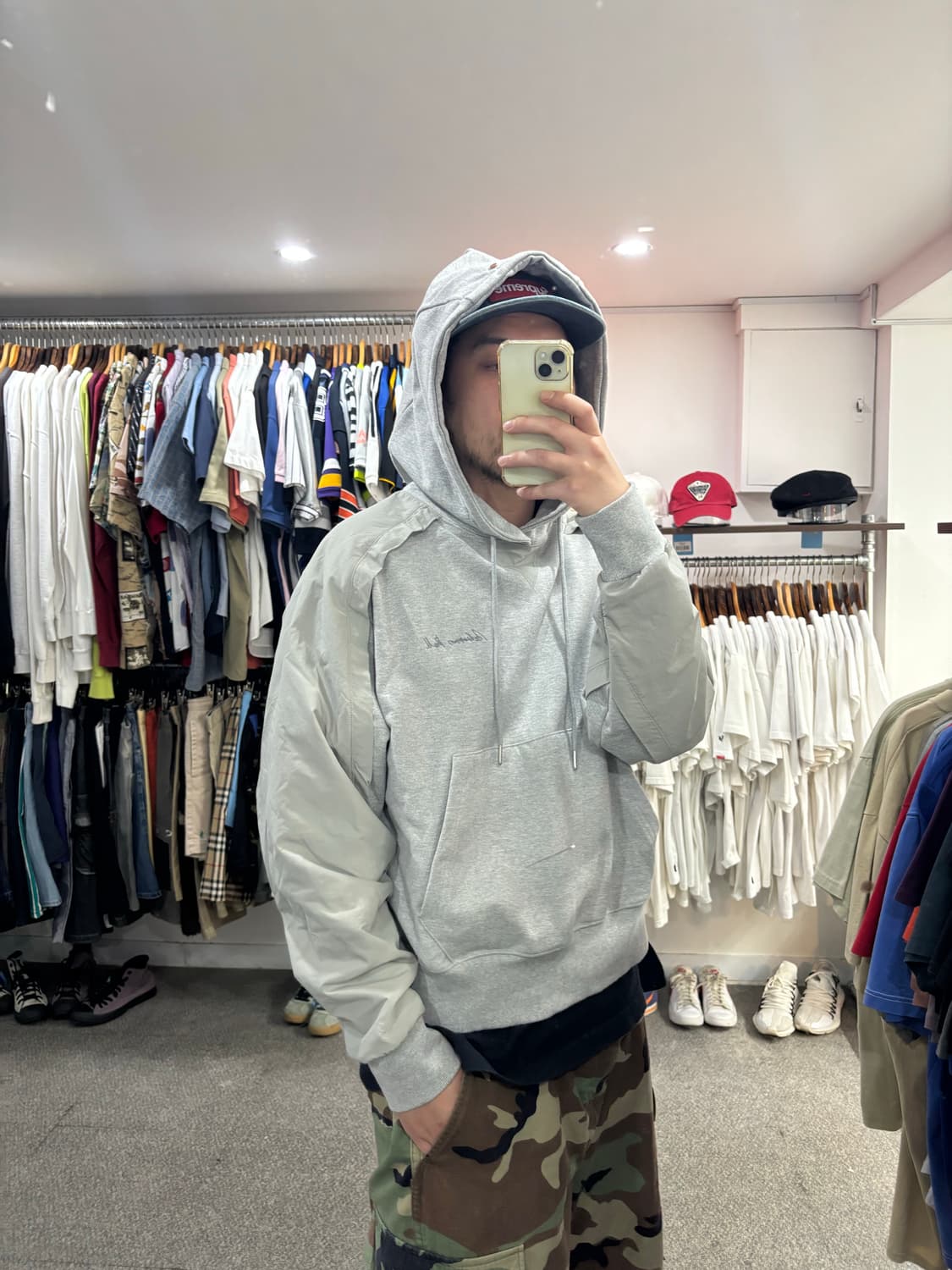 앤더슨벨 소매 나일론 후드 상품이미지8