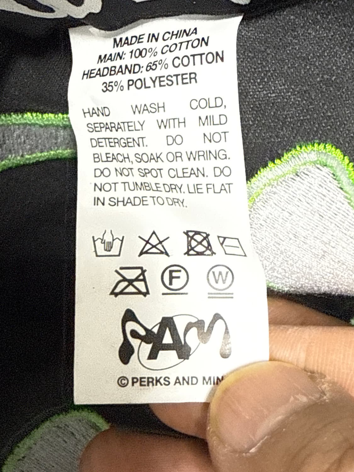 PAM 33과 3분의 1 야구 모자 상품이미지8