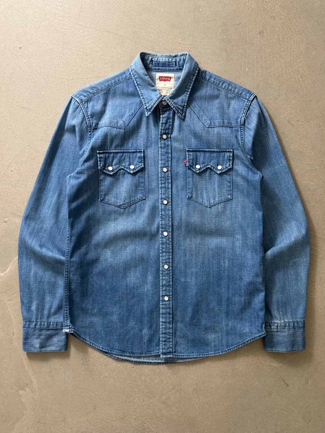 Vintage Levi's Western Denim Shirt  상품이미지1