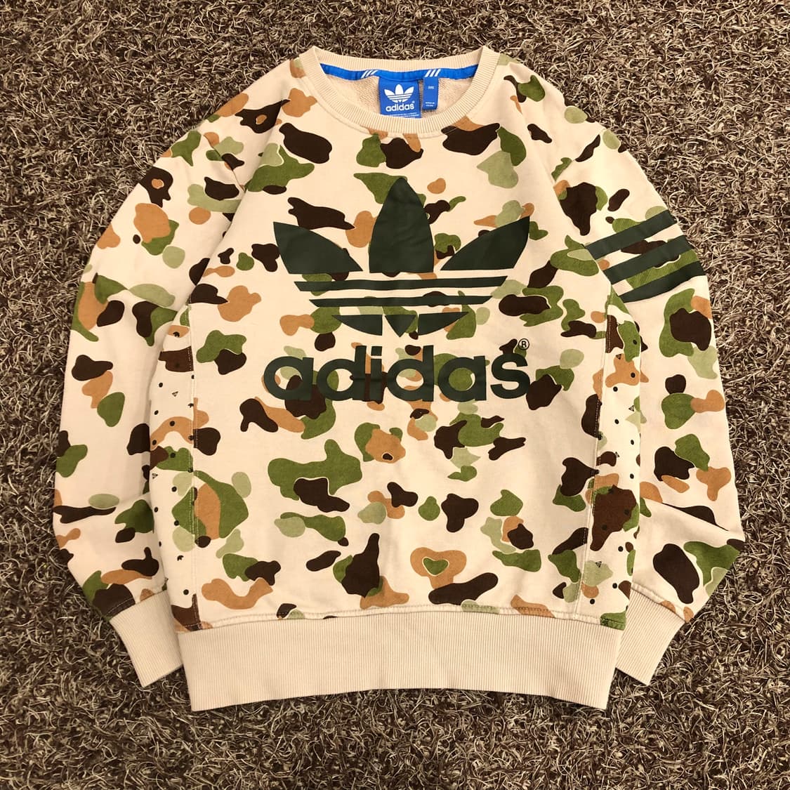 아디다스 카모 파이어버드 빅로고 맨투맨 상품이미지1