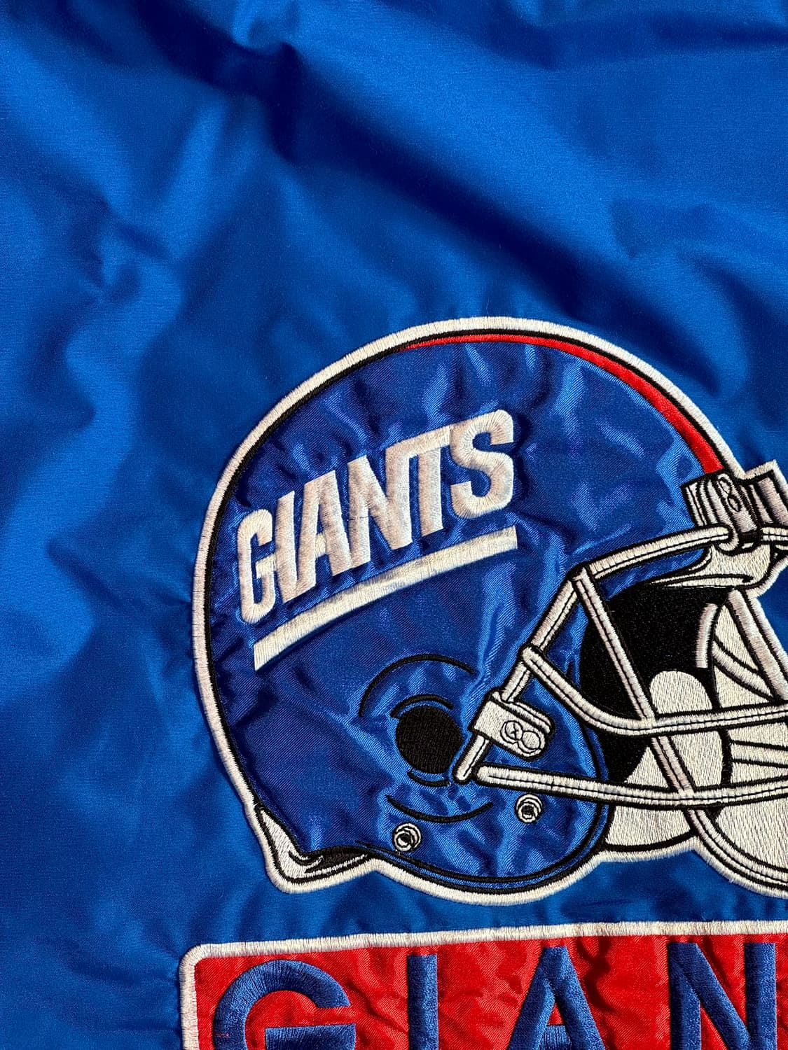 90s 뉴욕 자이언츠 NFL 동계용 올드스쿨 아노락 자켓 상품이미지8