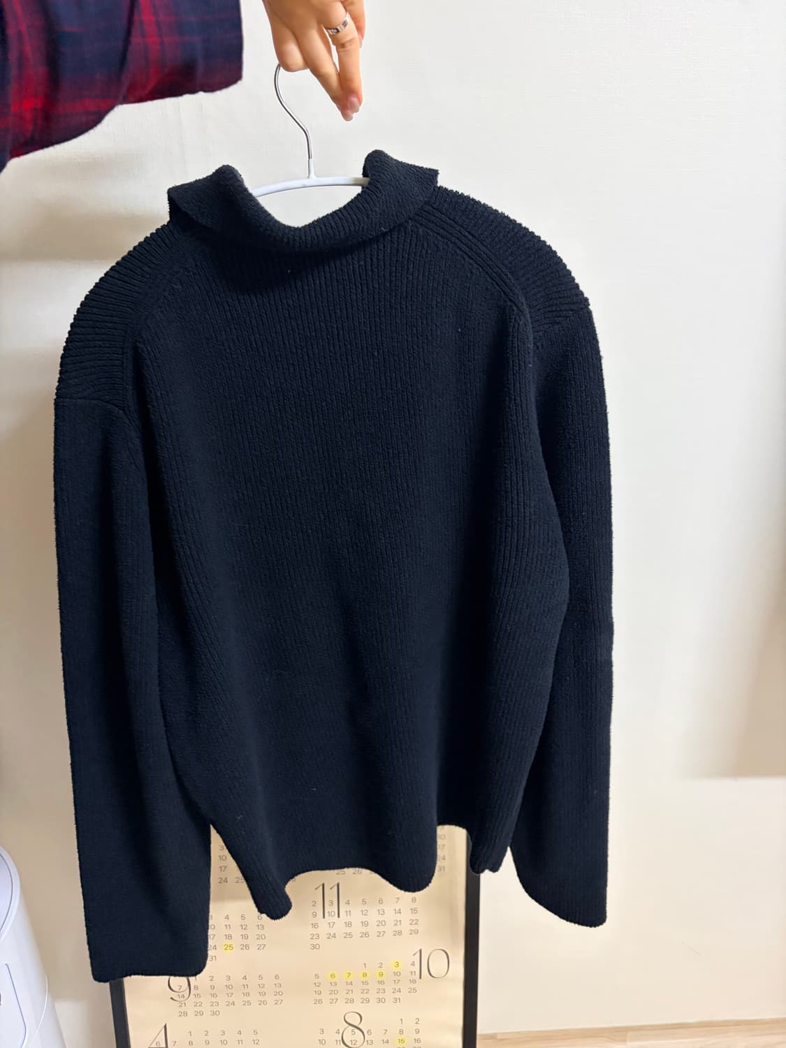 코스cos 부클레 니트 가디건 남성 m 상품이미지4